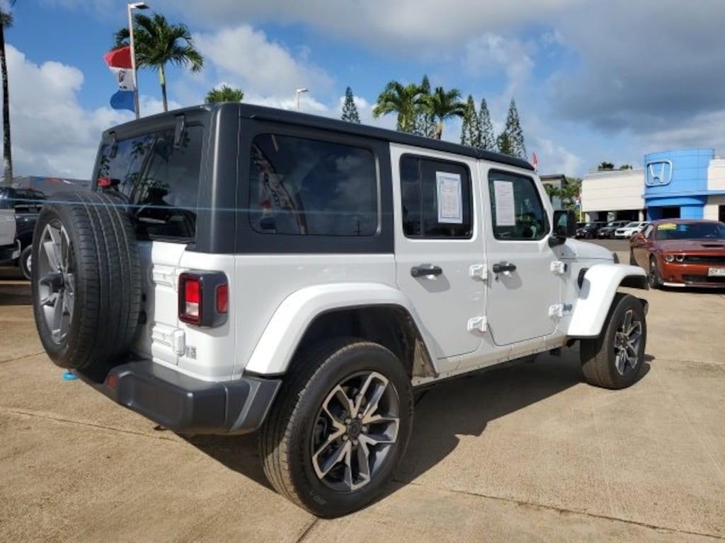 Used 2024 Jeep Wrangler 4xe Sport SUV
