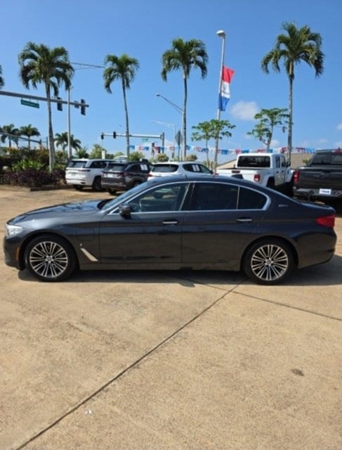 Used 2018 BMW 5 Series 530e with VIN WBAJA9C57JB033366 for sale in Lihue, HI