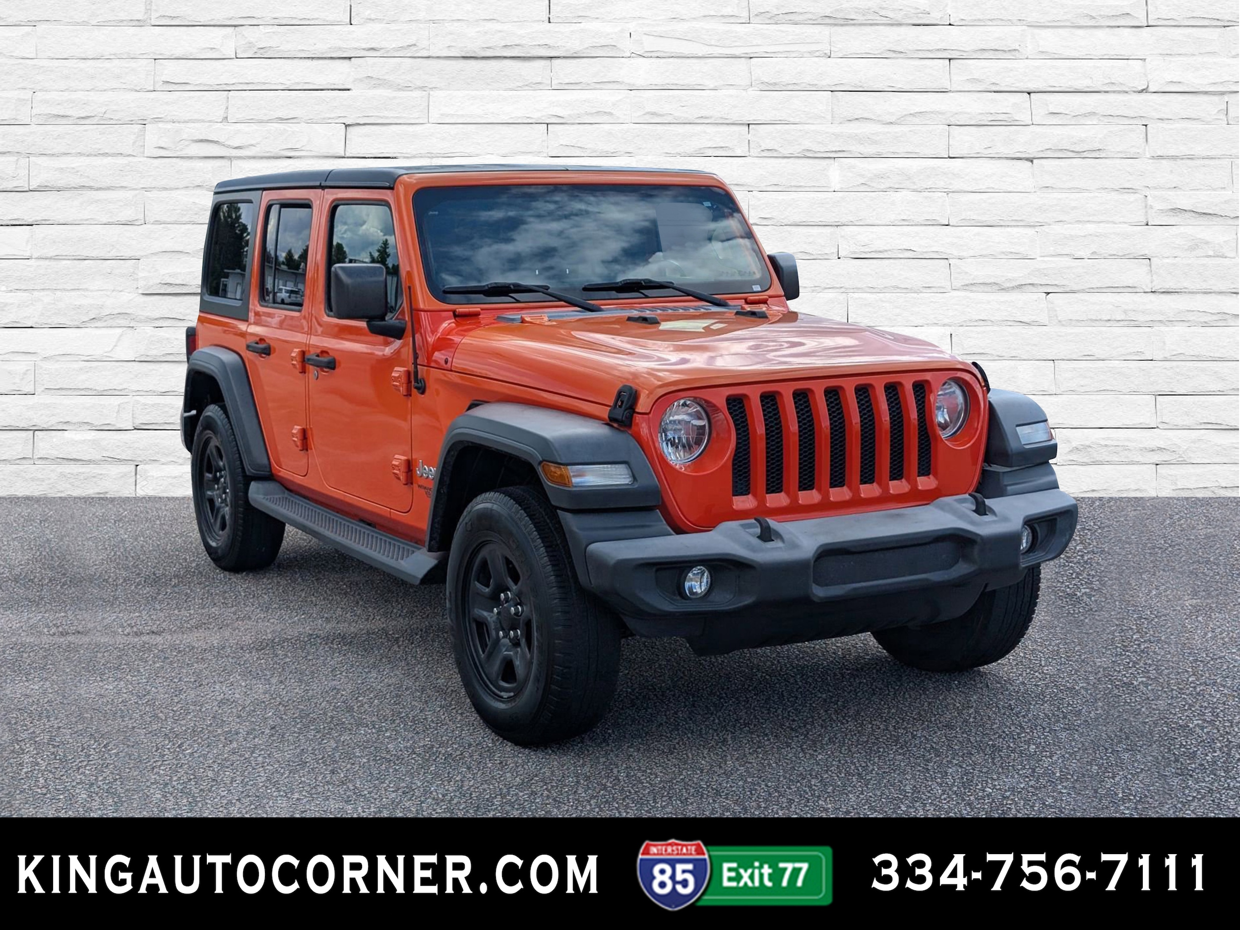 2018 Jeep Wrangler Unlimited Sport photo 3