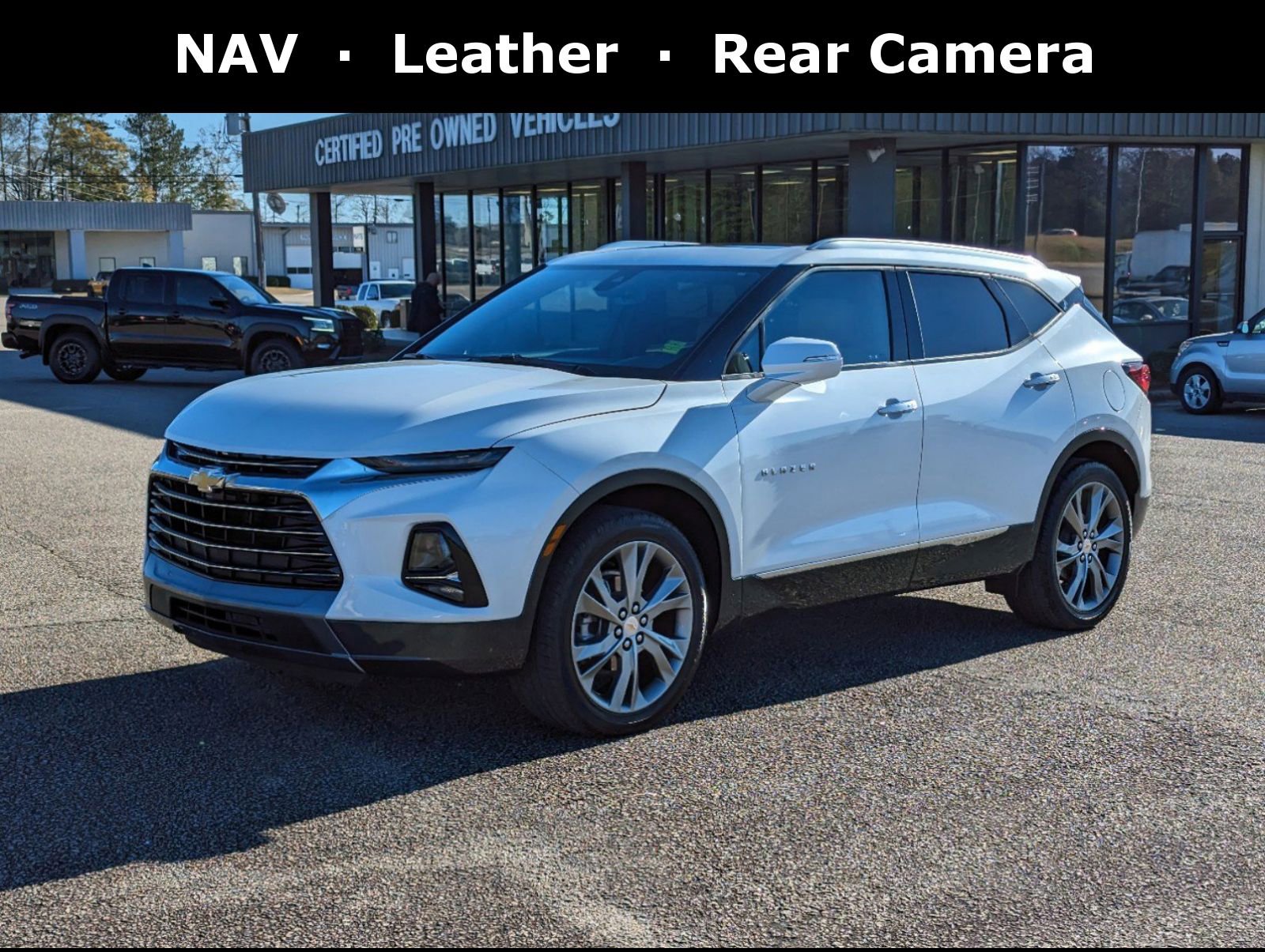 Used 2022 Chevrolet Blazer Premier with VIN 3GNKBFRS2NS225201 for sale in Valley, AL