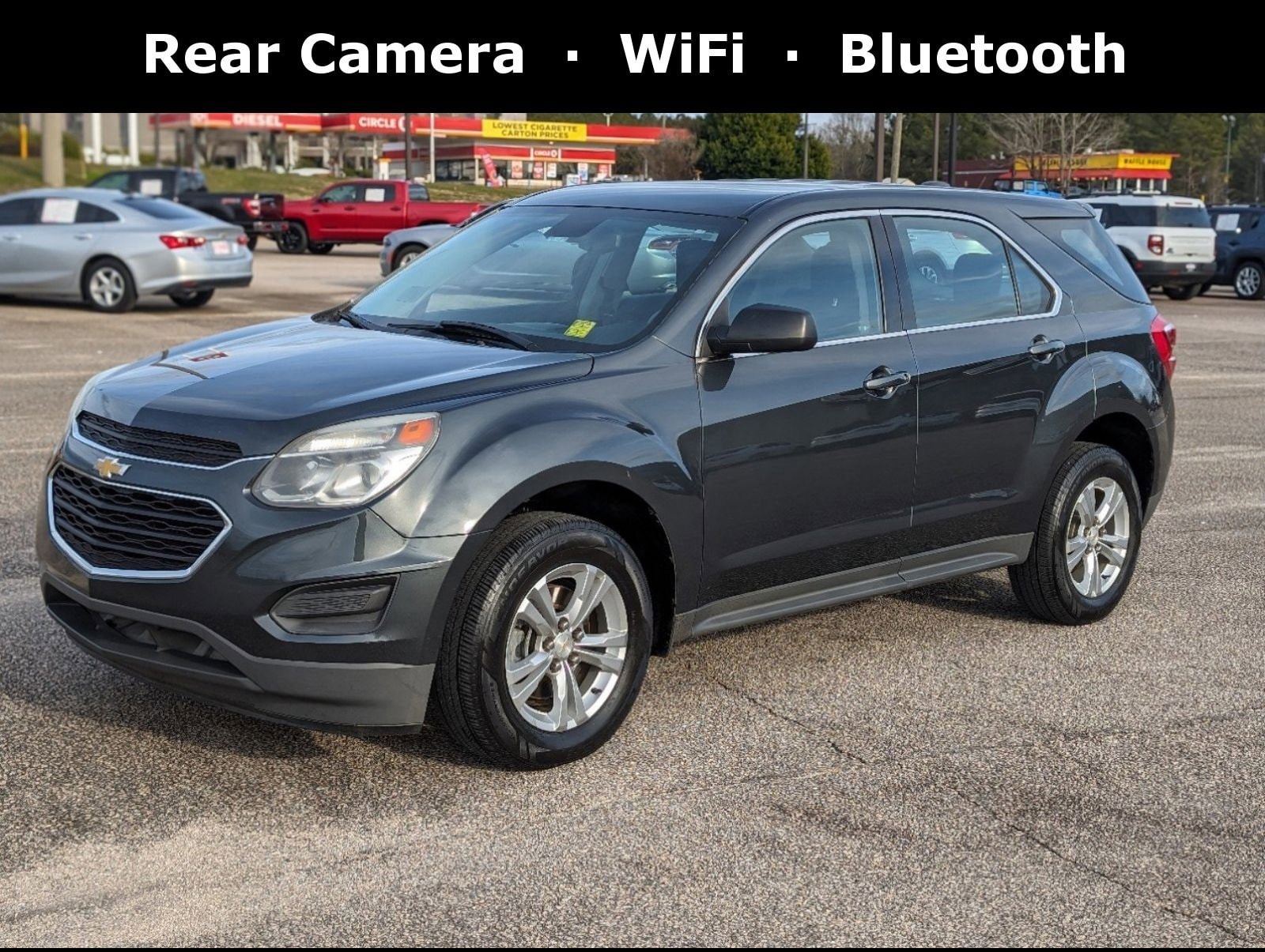 Used 2017 Chevrolet Equinox LS with VIN 2GNALBEK8H1552306 for sale in Valley, AL