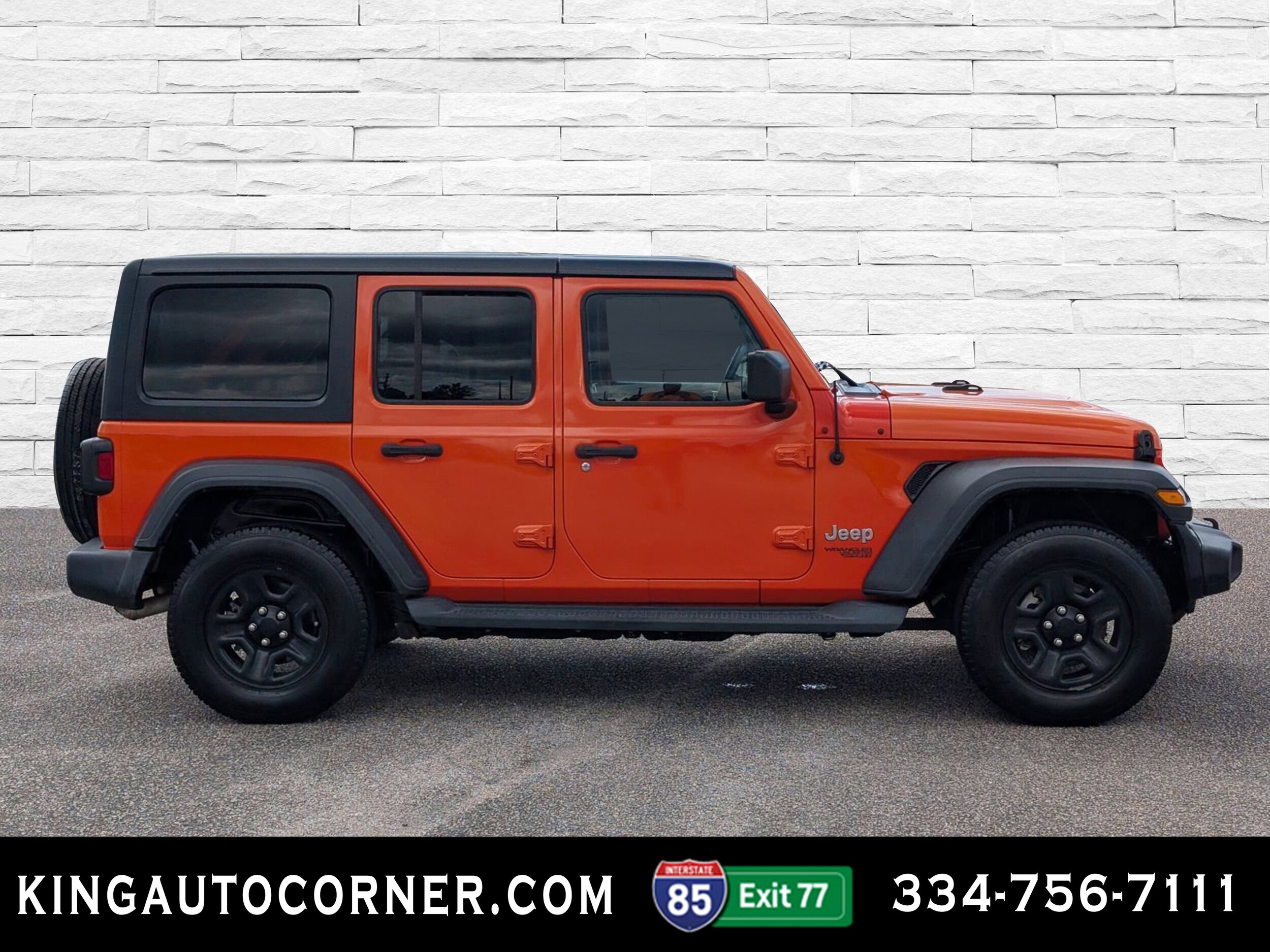 2018 Jeep Wrangler Unlimited Sport photo 4