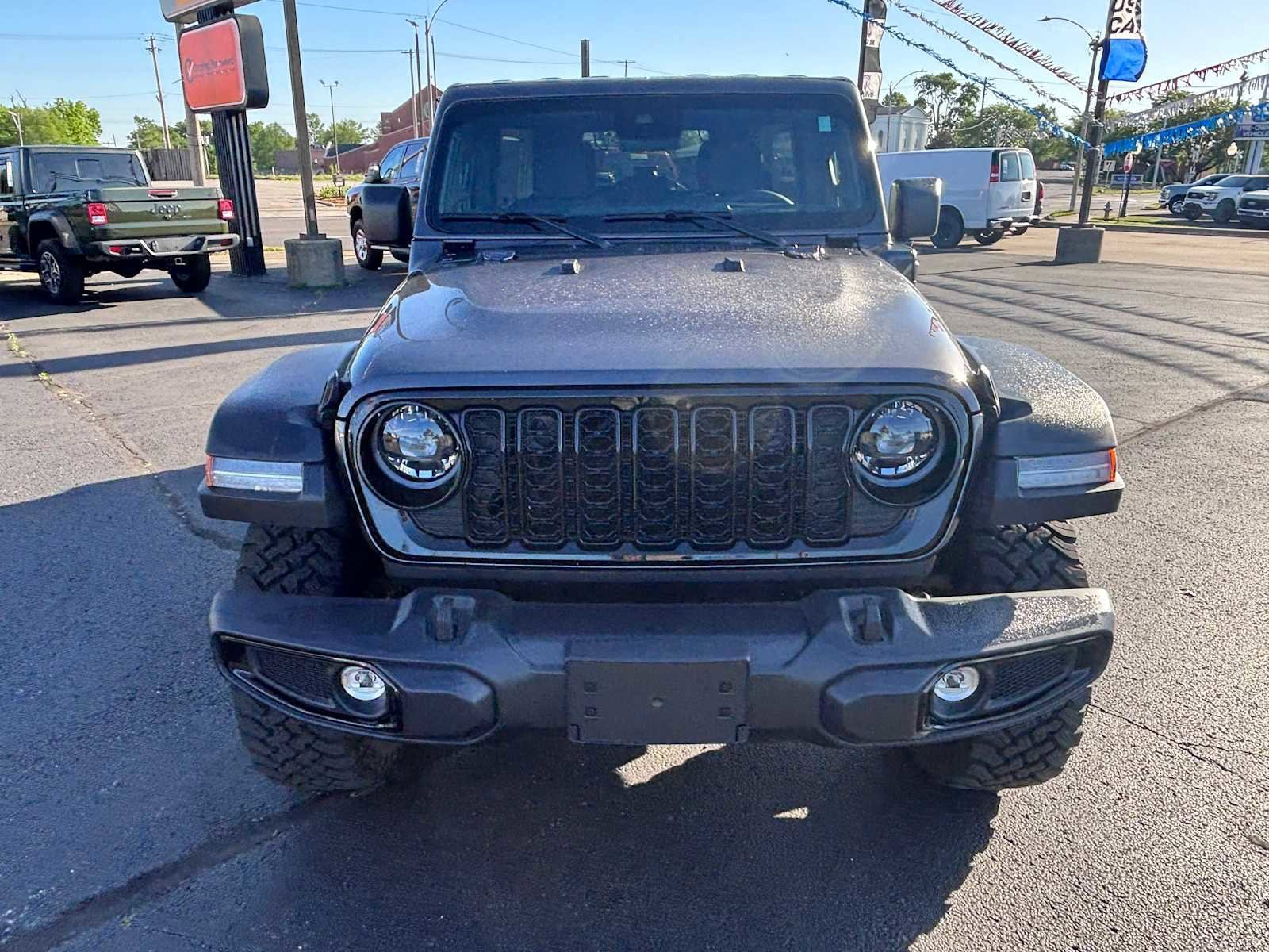 Used 2025 Jeep Wrangler 4xe Willys 4XE with VIN 1C4RJXN65SW577374 for sale in Mount Vernon, IL