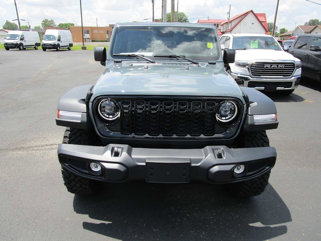New 2025 Jeep Wrangler 4-DOOR WILLYS Sport Utility