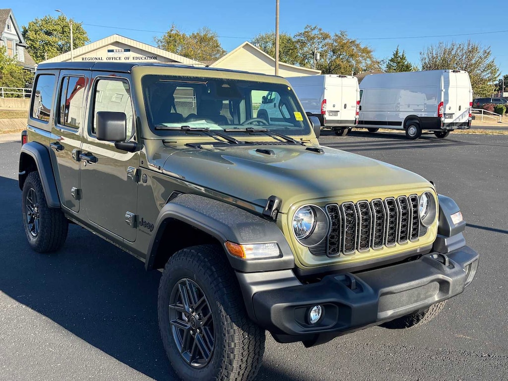 New 2026 Jeep Wrangler 4-DOOR SPORT S Sport Utility