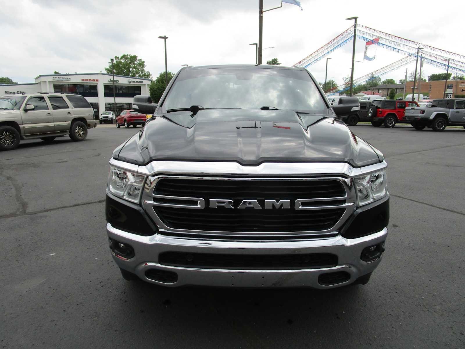 Used 2021 RAM Ram 1500 Pickup Big Horn/Lone Star with VIN 1C6SRFFT5MN809013 for sale in Mount Vernon, IL