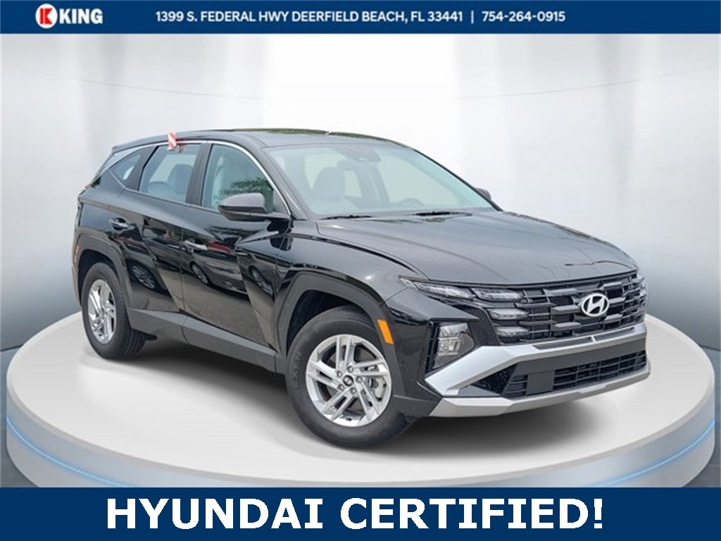 Certified 2025 Hyundai Tucson SE SUV