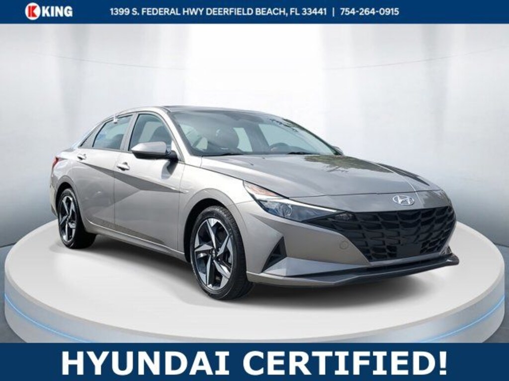 Certified 2023 Hyundai Elantra SEL Sedan