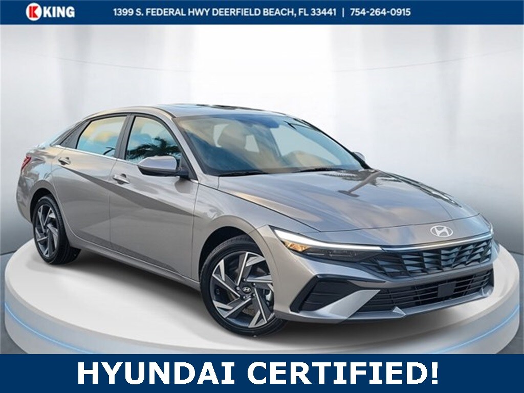 Certified 2025 Hyundai Elantra SEL Convenience Sedan