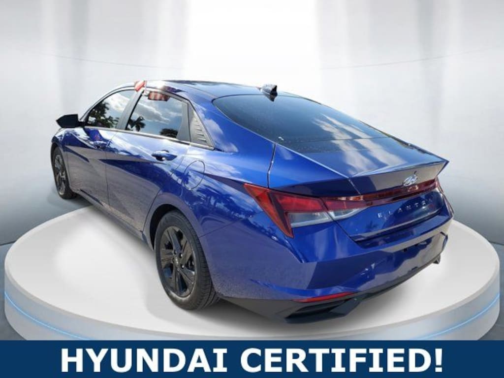 Certified 2021 Hyundai Elantra SEL Sedan