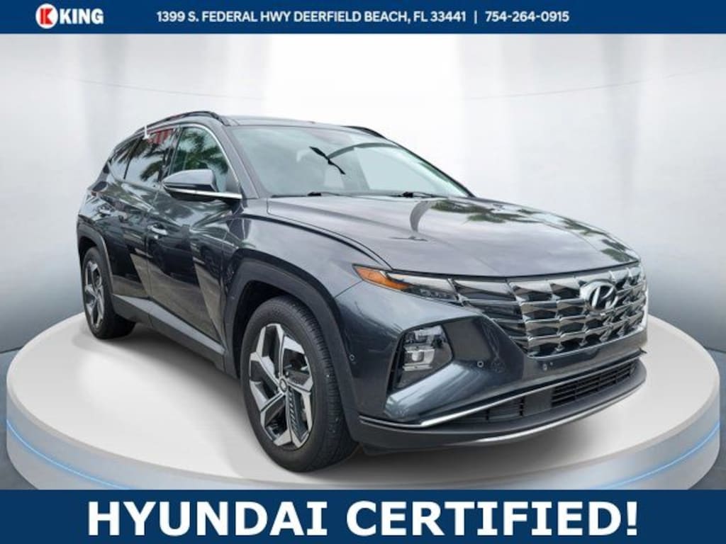 Certified 2024 Hyundai Tucson Limited SUV