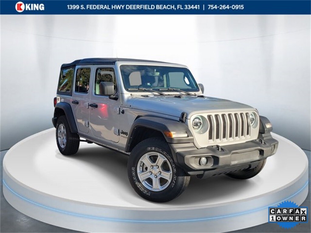 Used 2022 Jeep Wrangler Unlimited Sport S SUV