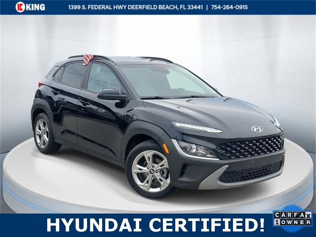Certified 2022 Hyundai Kona SEL SUV
