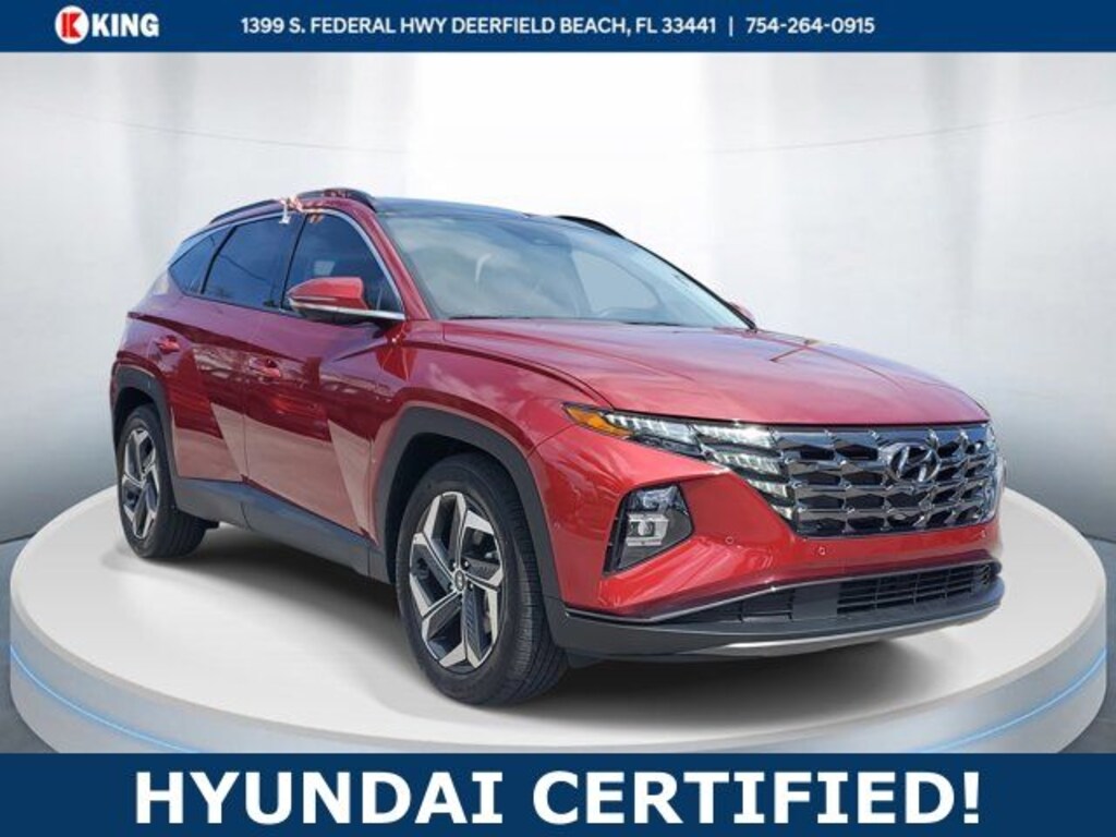 Certified 2024 Hyundai Tucson Limited SUV