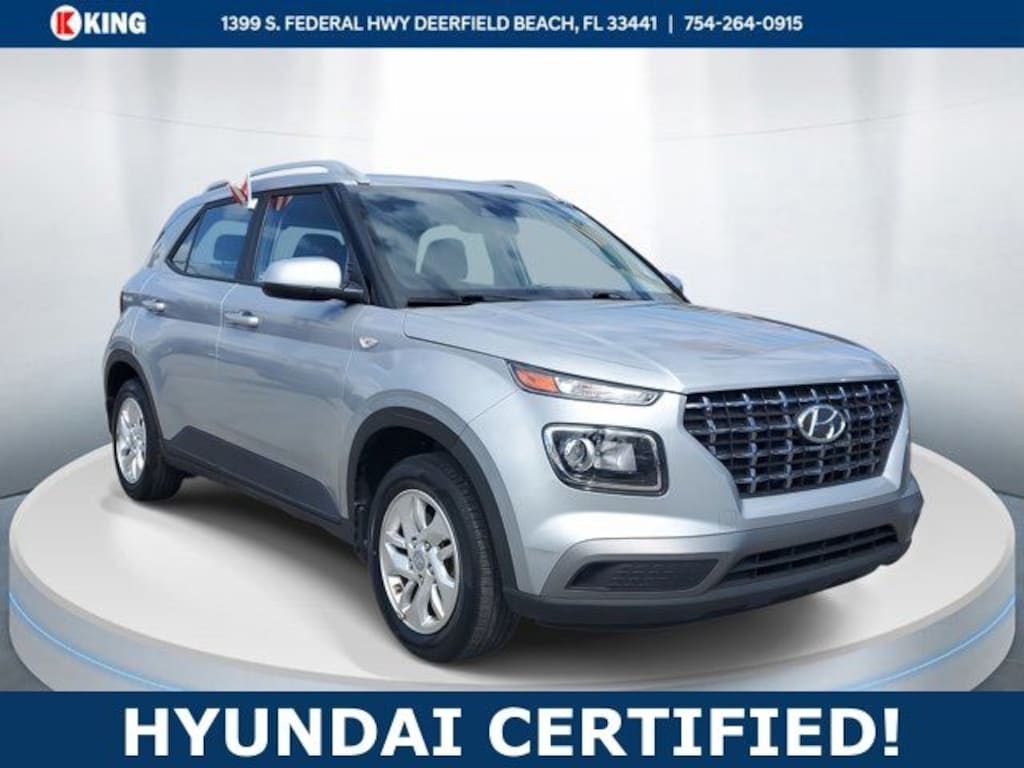Certified 2020 Hyundai Venue SEL SUV