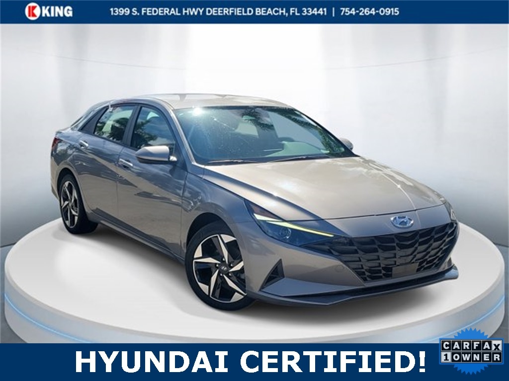 Certified 2023 Hyundai Elantra SEL Sedan