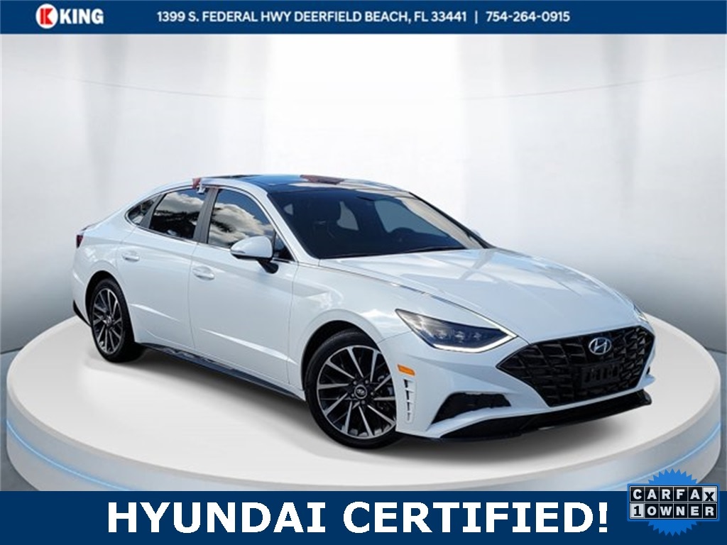 Certified 2022 Hyundai Sonata Limited Sedan