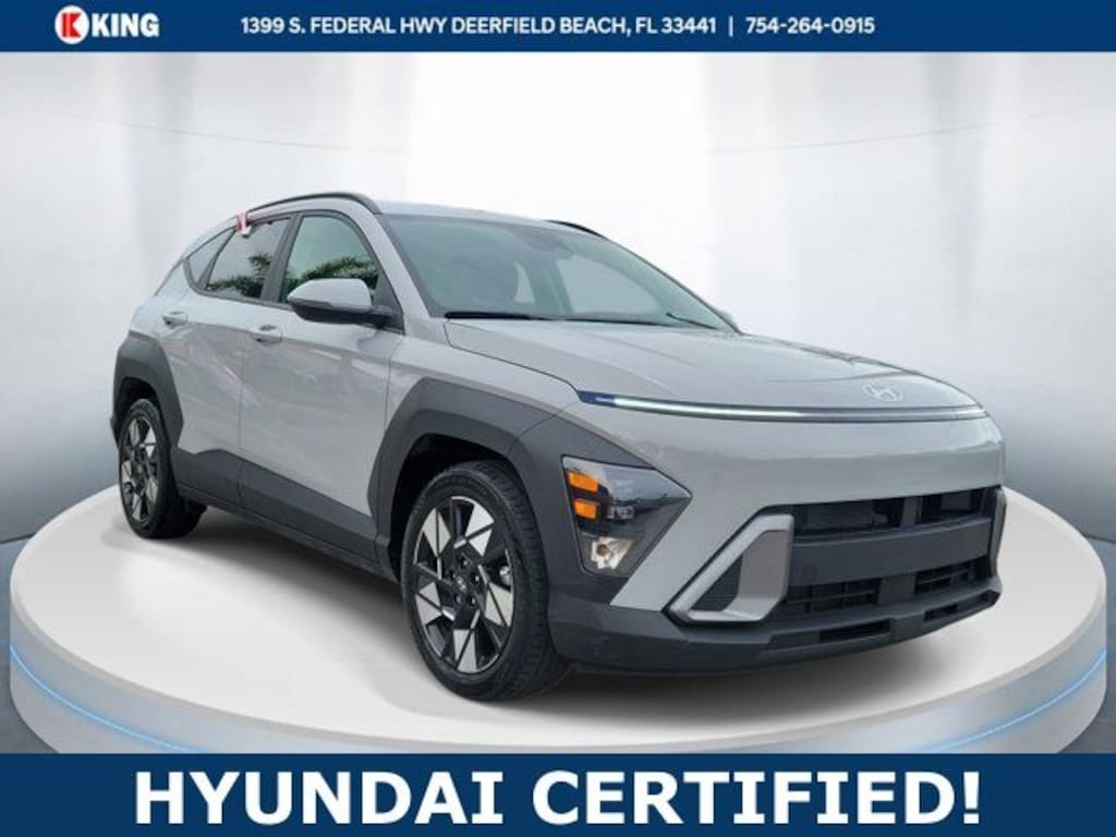 Certified 2024 Hyundai Kona SEL SUV