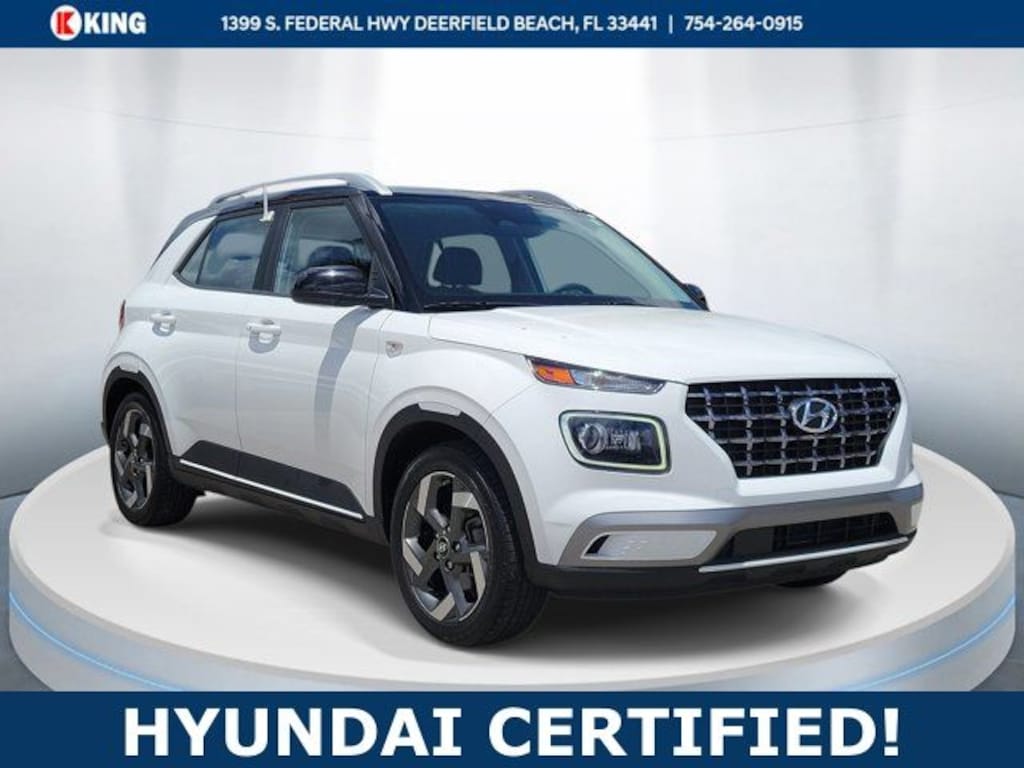 Certified 2023 Hyundai Venue Limited SUV