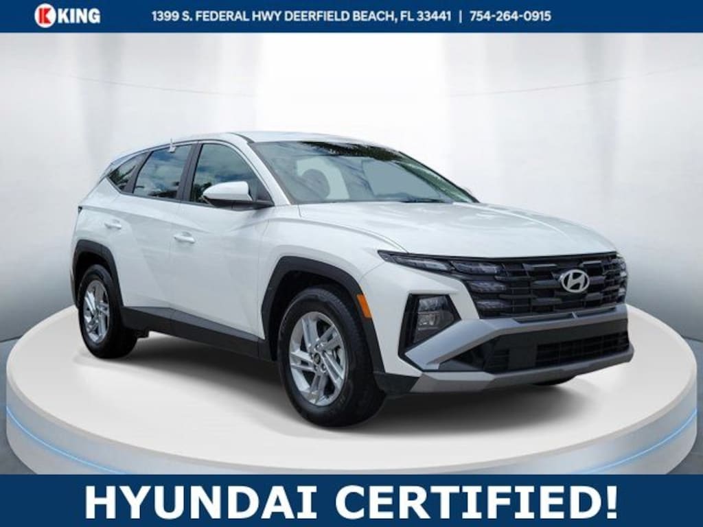 Certified 2026 Hyundai Tucson SE SUV