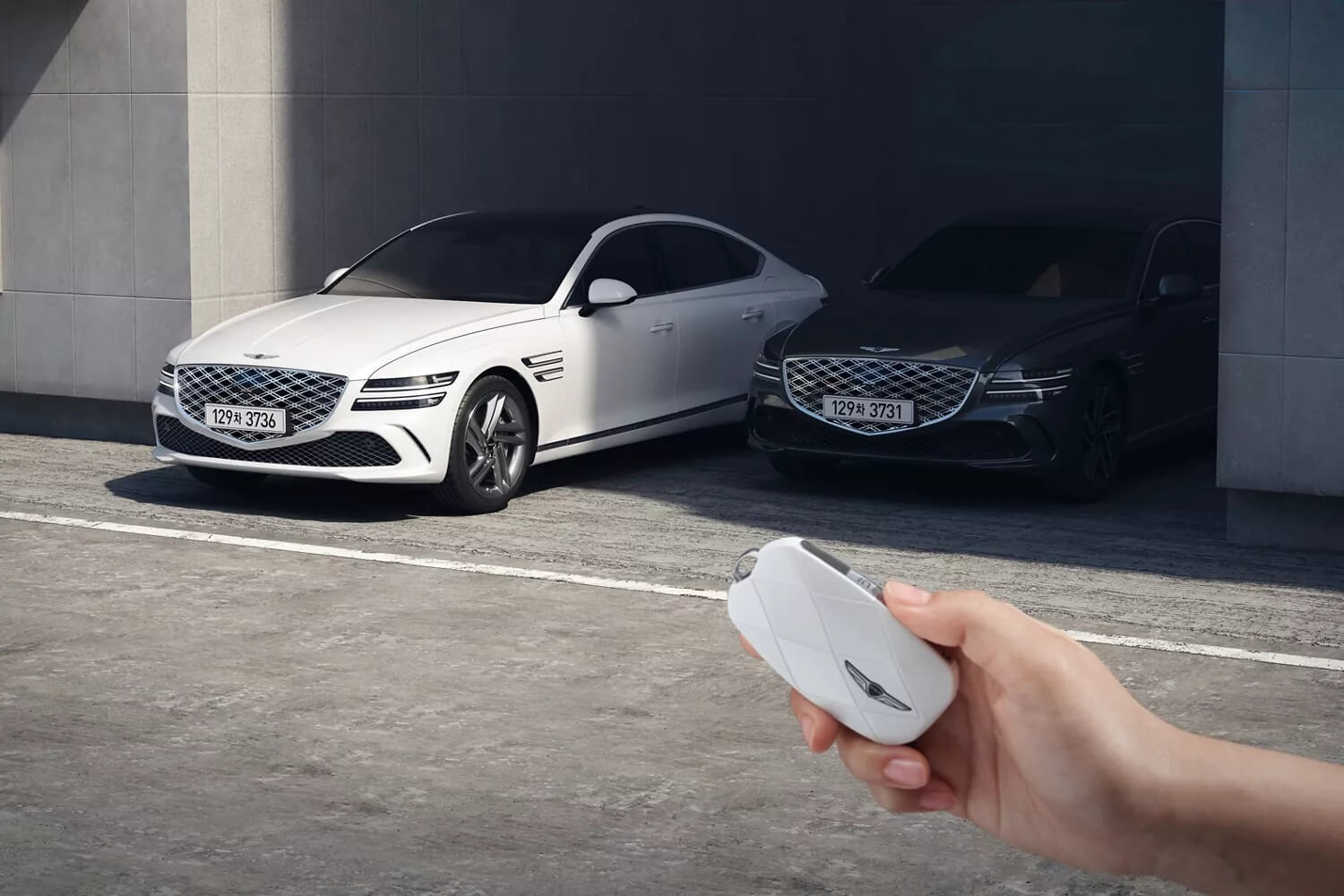 Genesis remote smart parking assist