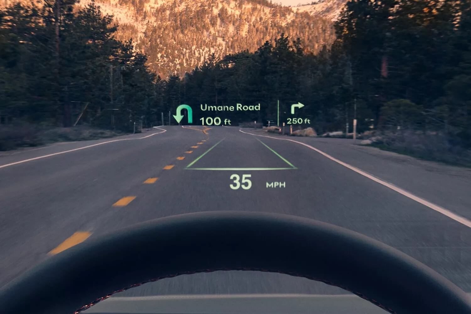 Genesis G80 head up display