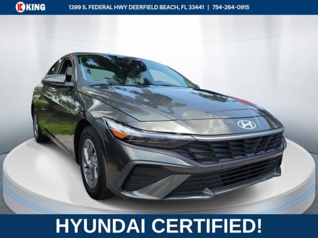 Certified 2024 Hyundai Elantra SE Sedan