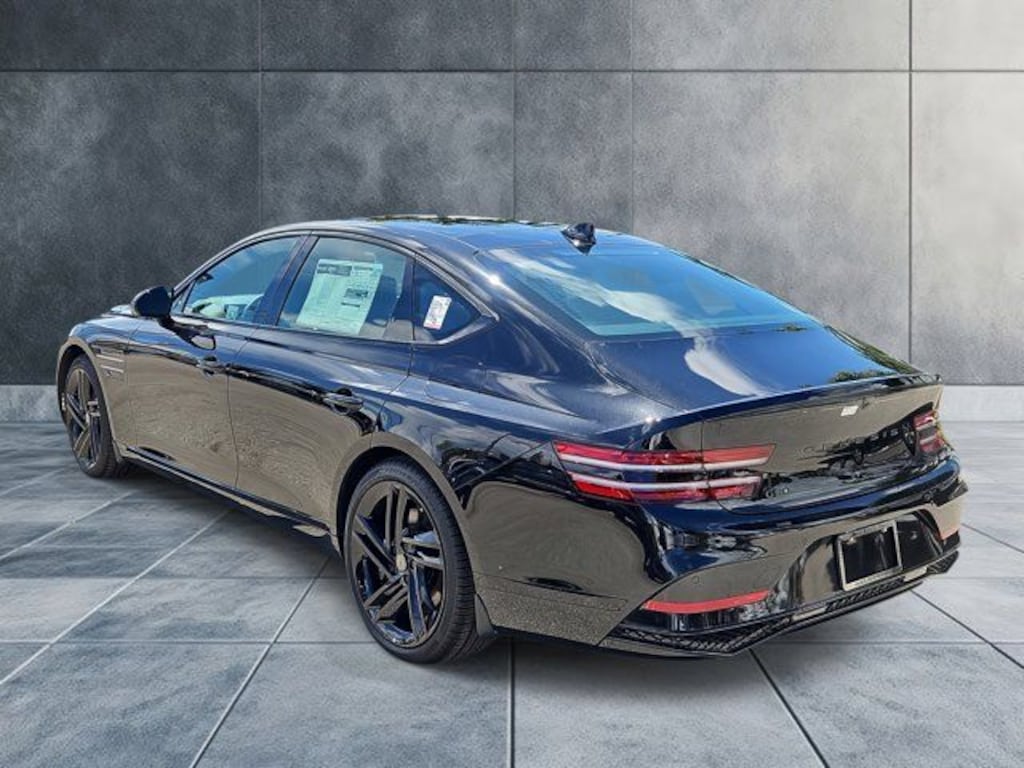 New 2026 Genesis G80 3.5T Prestige Black Sedan