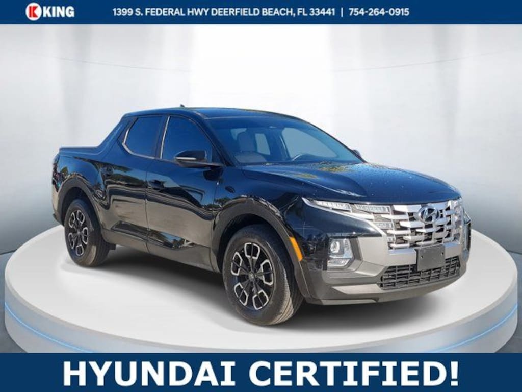 Certified 2022 Hyundai Santa Cruz SEL Truck