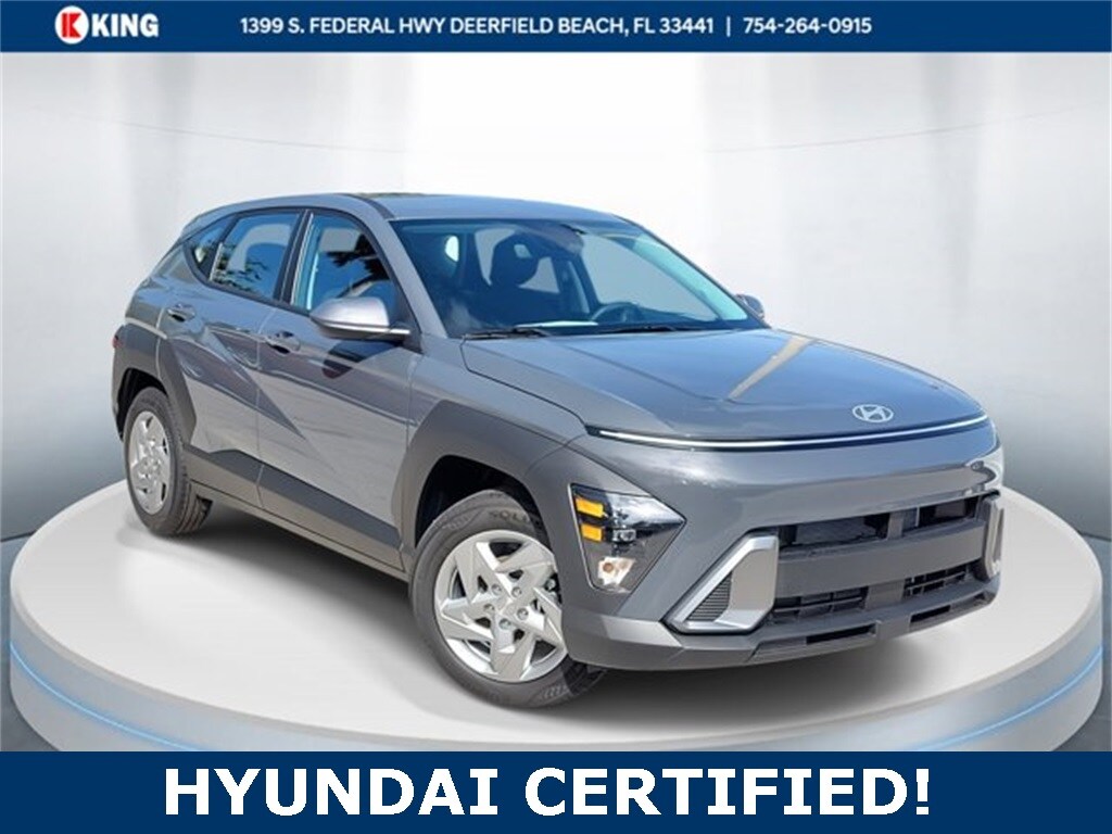 Certified 2025 Hyundai Kona SE SUV