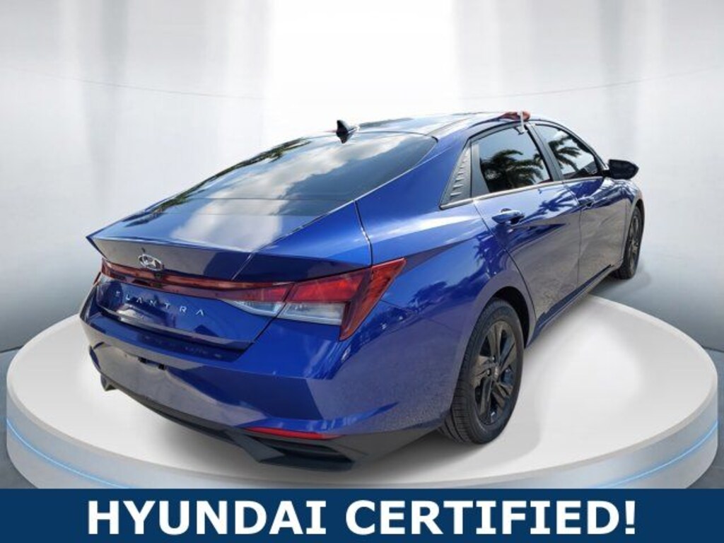Certified 2021 Hyundai Elantra SEL Sedan