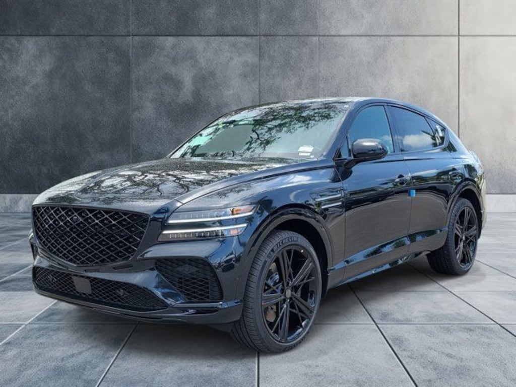 New 2026 Genesis GV80 Coupe 3.5T E-SC Mhev Prestige Black SUV