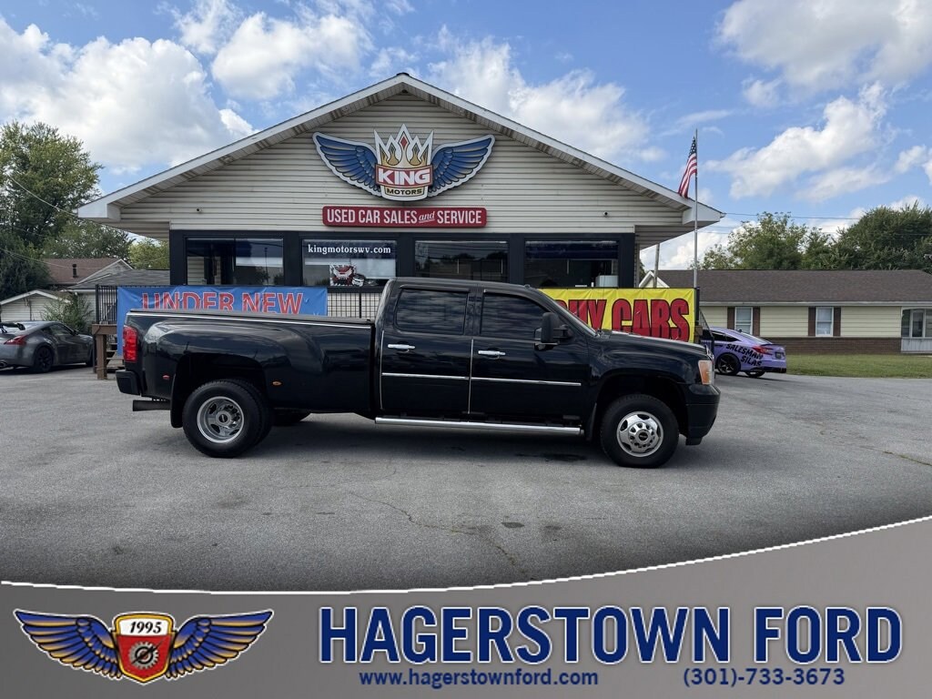 Used 2014 GMC Sierra 3500HD Denali Duramax 6.6L Turbo Diesel V8 Truck Crew Cab