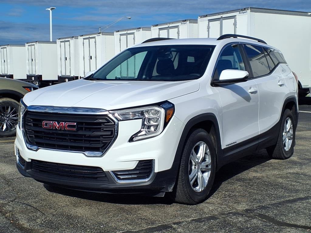 Used 2022 GMC Terrain SLE with VIN 3GKALMEV2NL103085 for sale in Cincinnati, OH