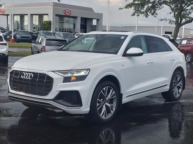 Used 2021 Audi Q8 Premium Plus with VIN WA1EVAF13MD028686 for sale in Cincinnati, OH