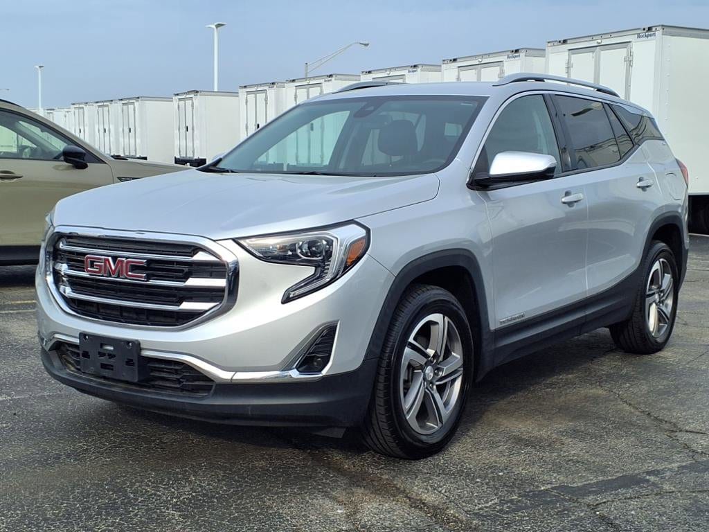 Used 2021 GMC Terrain SLT with VIN 3GKALVEV8ML376438 for sale in Cincinnati, OH