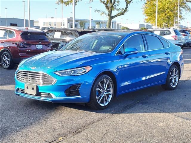 Used 2019 Ford Fusion SEL with VIN 3FA6P0CD6KR141247 for sale in Cincinnati, OH