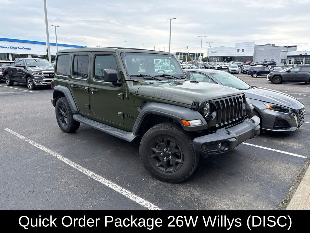 Used 2021 Jeep Wrangler Unlimited Sport SUV