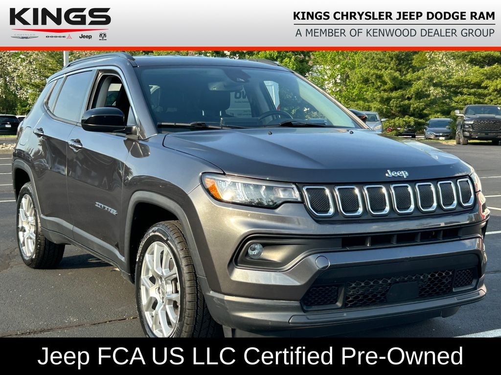Certified 2022 Jeep Compass Latitude Lux SUV