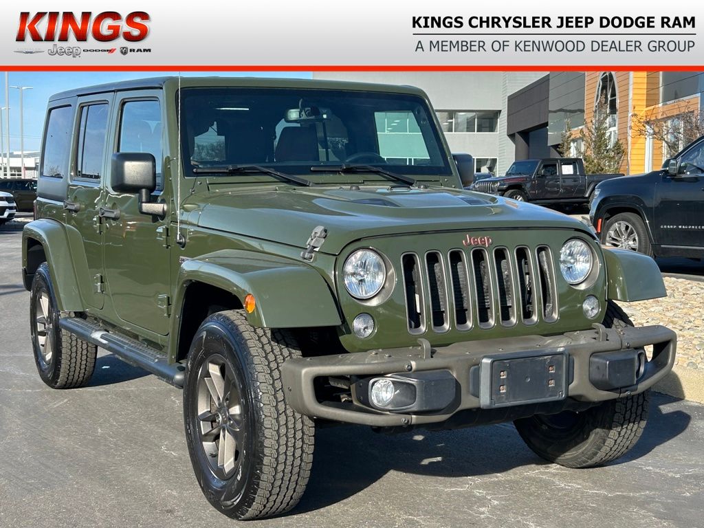 2016 Jeep Wrangler Unlimited 75th Anniversary Edition