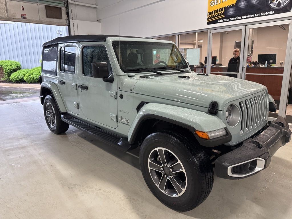 Used 2023 Jeep Wrangler 4-DOOR SAHARA 4X4 SUV