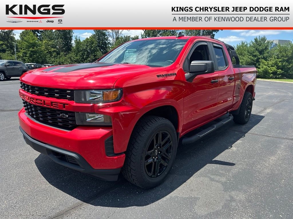 Used 2021 Chevrolet Silverado 1500 Custom Truck Double Cab