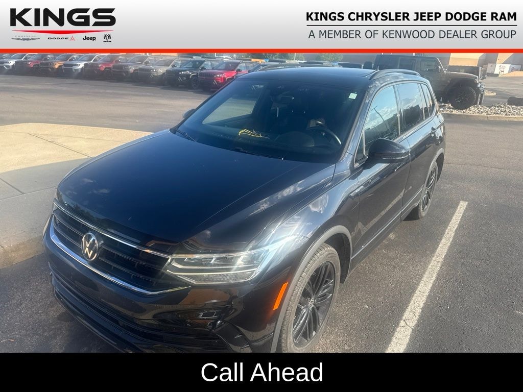 Used 2022 Volkswagen Tiguan 2.0T SE R-Line Black SUV