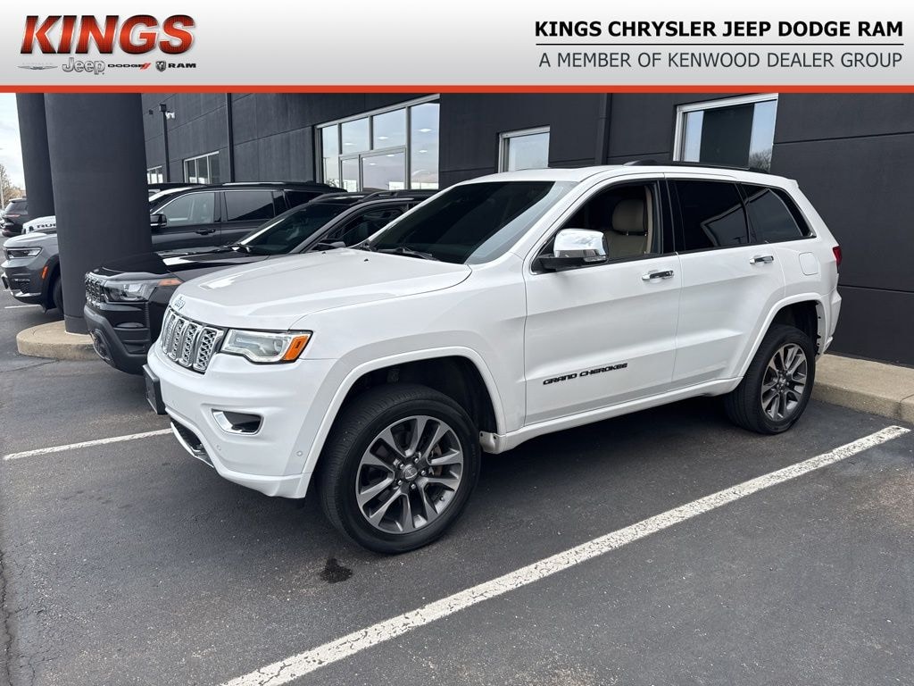 Used 2017 Jeep Grand Cherokee Overland 4x4 SUV