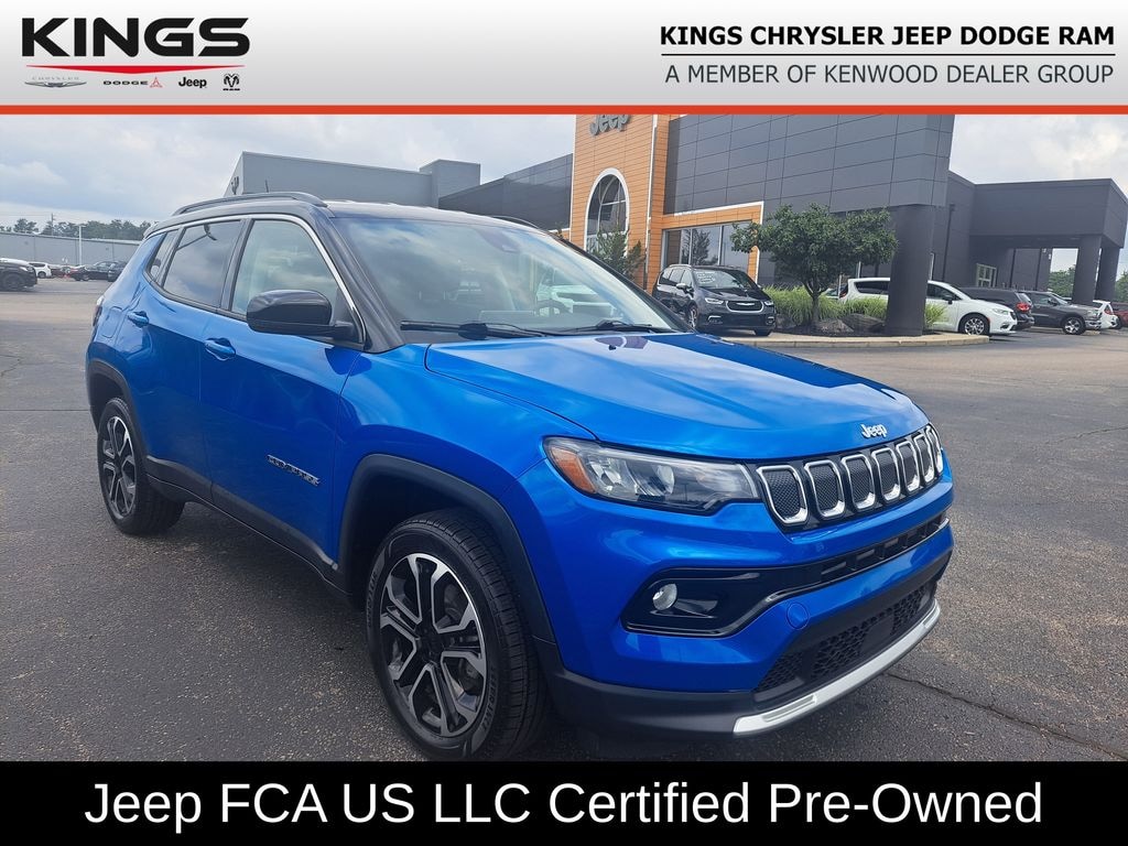 Certified 2022 Jeep Compass Limited SUV