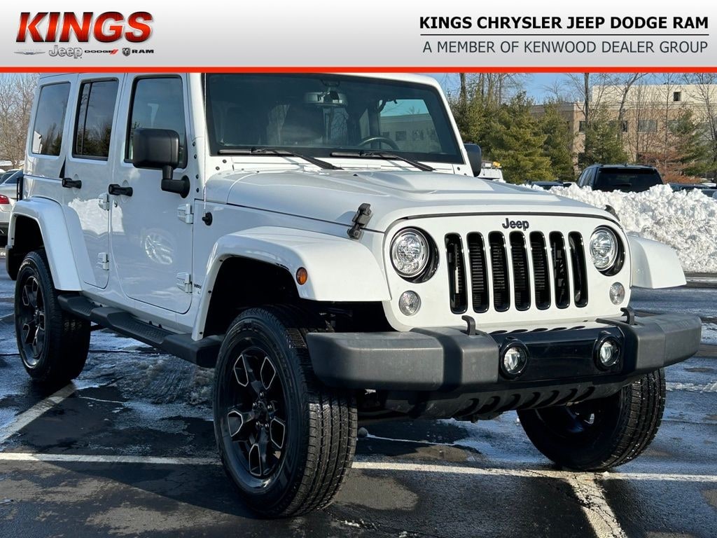 Certified 2018 Jeep Wrangler JK Unlimited Sahara 4x4 SUV