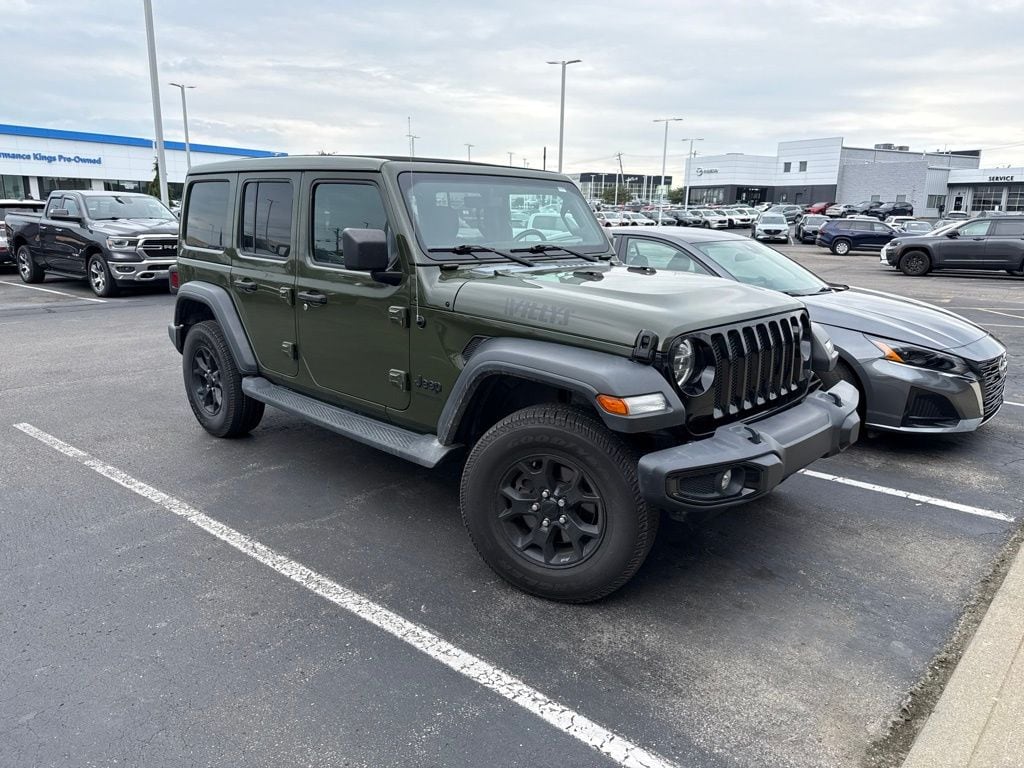 Used 2021 Jeep Wrangler Unlimited Sport SUV