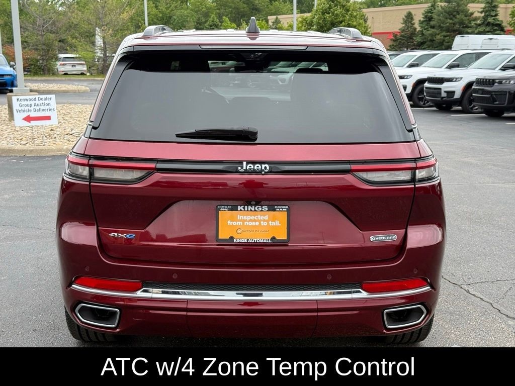 Certified 2023 Jeep Grand Cherokee 4xe Overland SUV