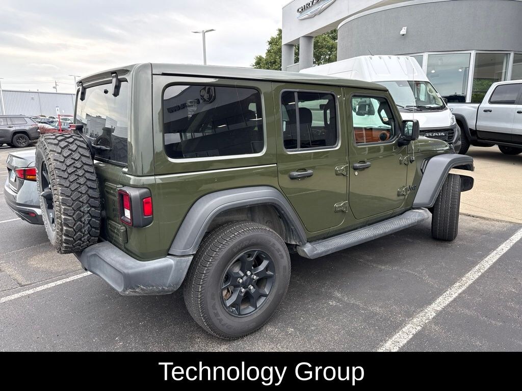 Used 2021 Jeep Wrangler Unlimited Sport SUV