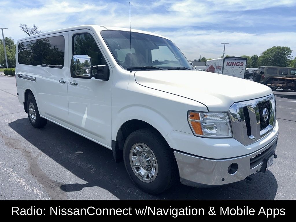 Used 2017 Nissan NV Passenger NV3500 HD SL V8 Van Passenger Van